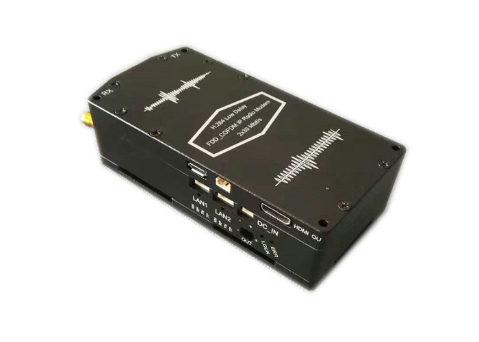 低い潜伏Cofdmのビデオ送信機のBiの方向可聴周波小さい容積RJ45