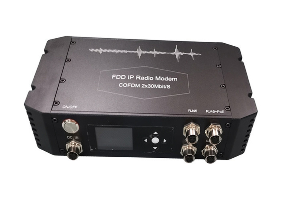 FDD IPのラジオの変復調装置の戦術的なBi方向COFDMの長期伝達