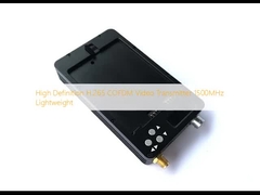 高画質 H.265 COFDM ビデオトランスミッター 1500MHz 軽量