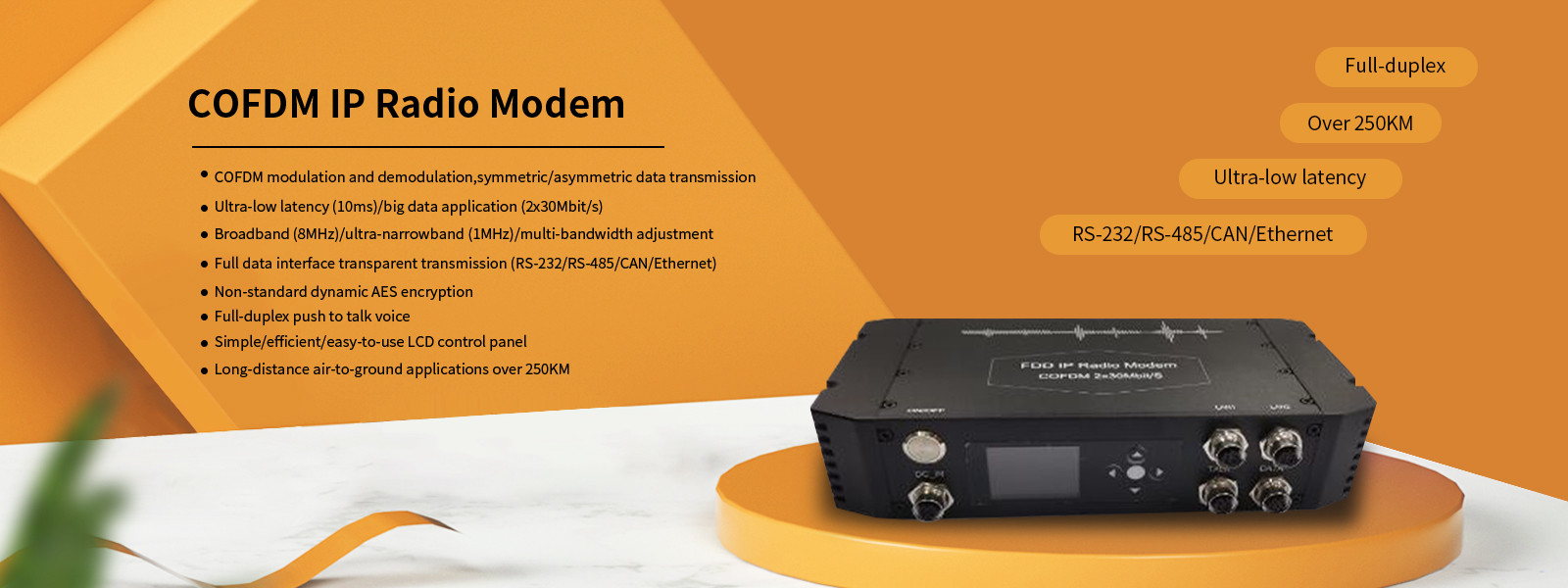 品質 COFDM のビデオ送信機 工場