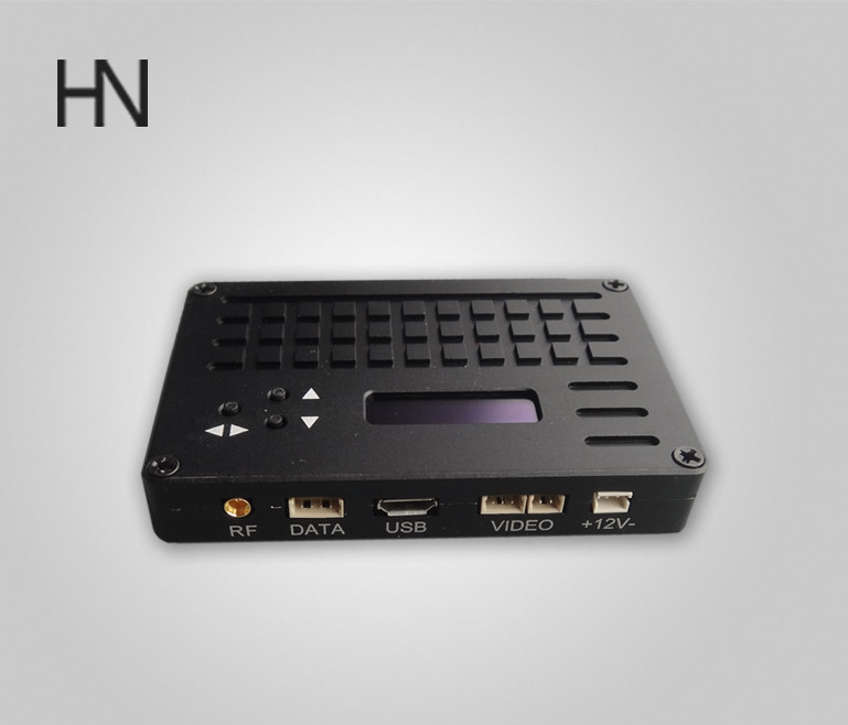 ポータブル COFDM ワイヤレス AV トランスミッター H.264 圧縮エンコーディング